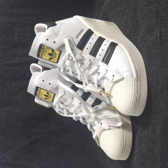 🔥adidas Originals Superstar Ellure Wedge Shoes - Picture 3 of 9